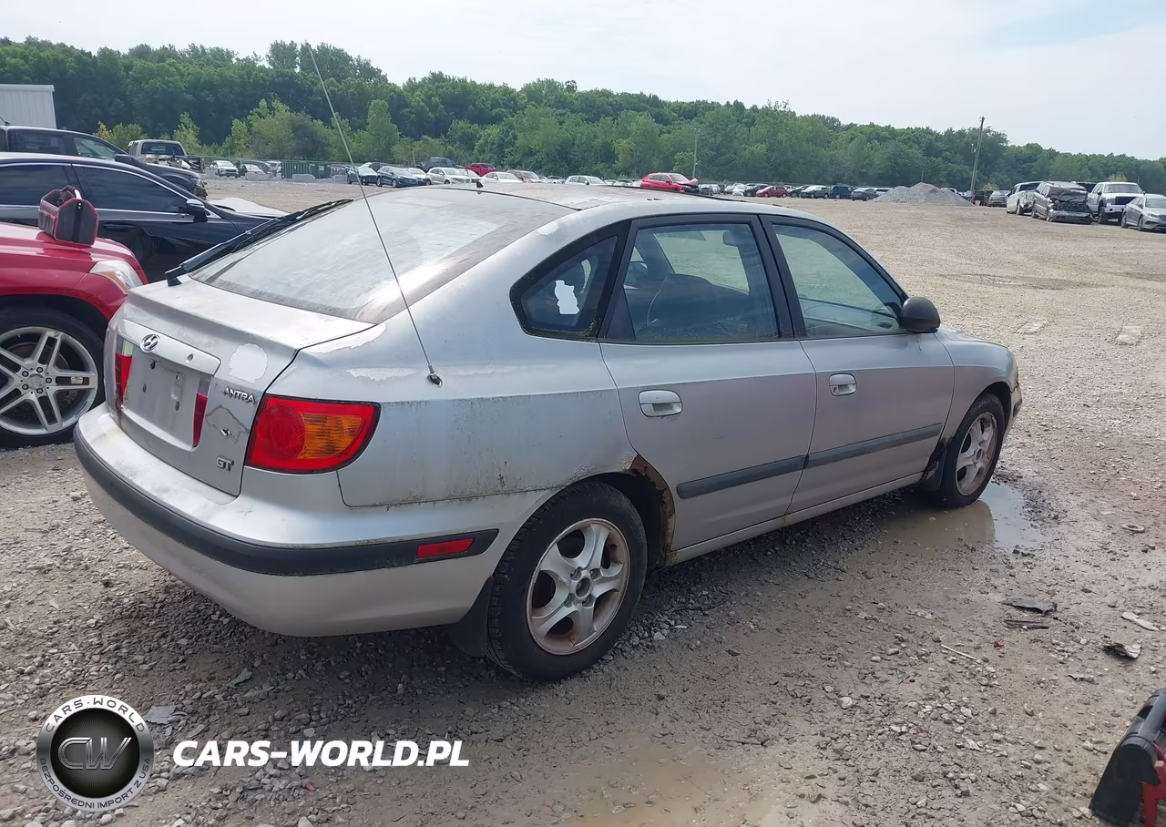 2002 Hyundai Elantra Gt VIN:KMHDN55D22U043788 - 4