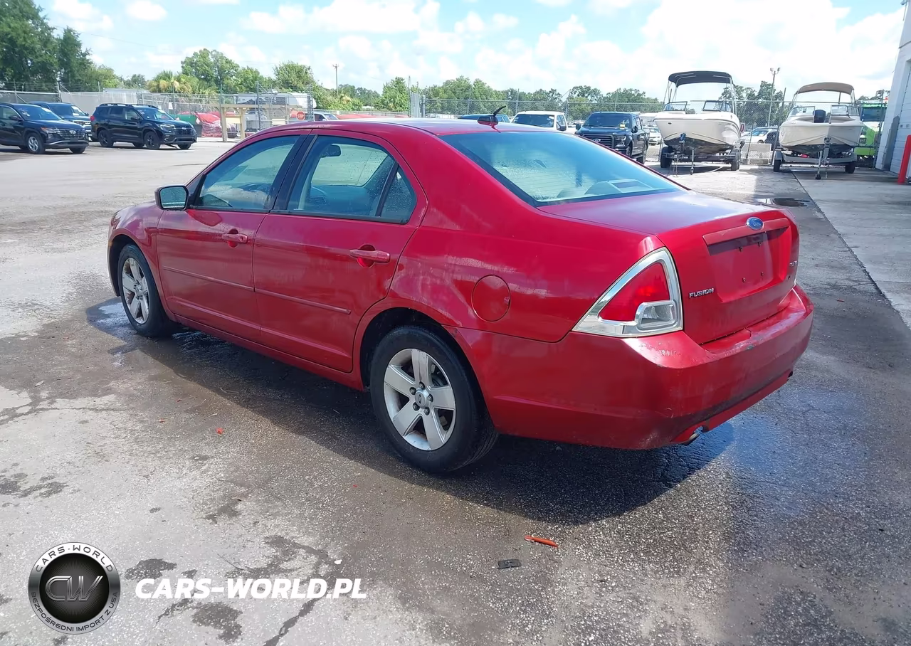 2009 Ford Fusion Se VIN:3FAHP07109R132255 - 3