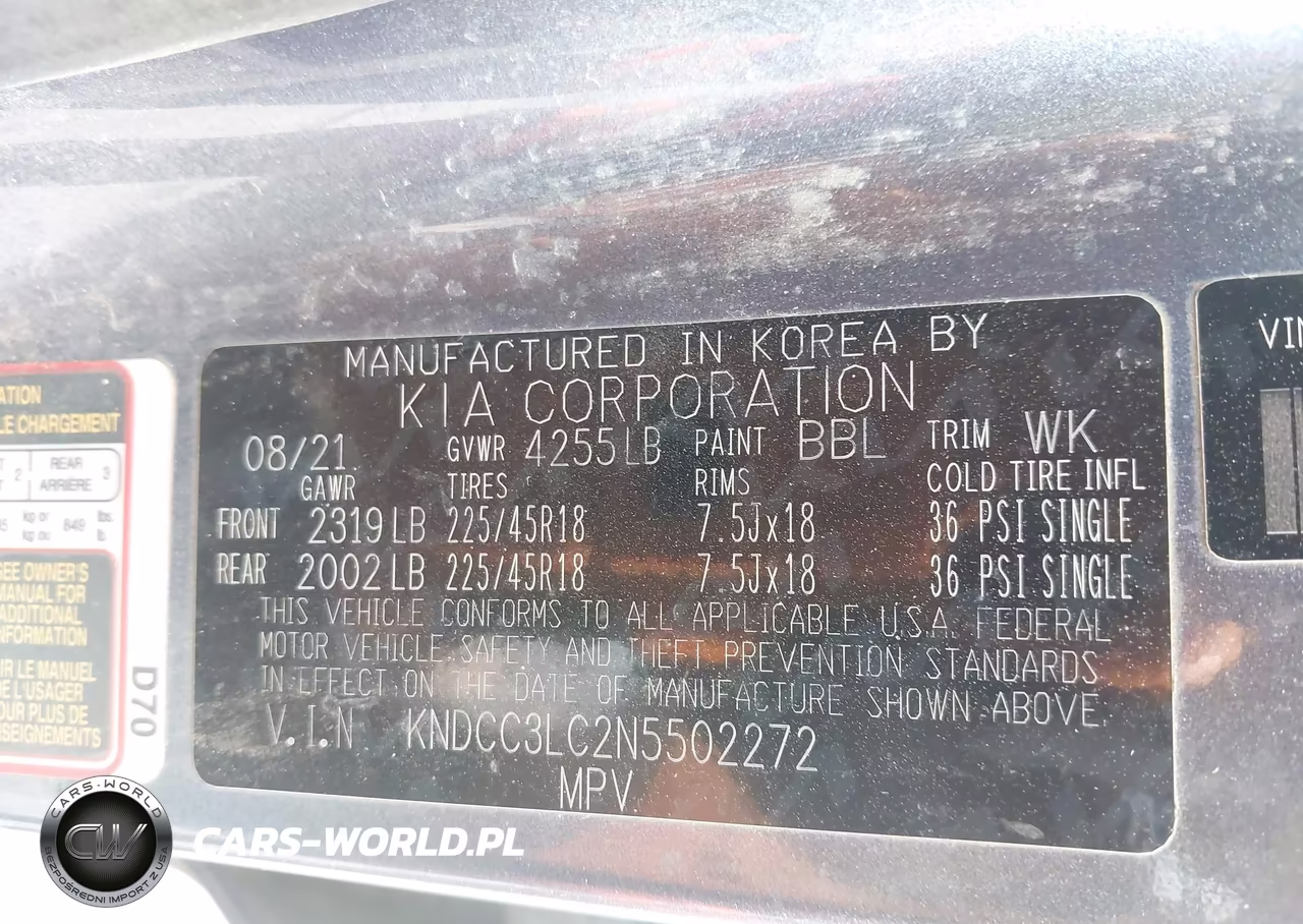 2022 Kia Niro Touring Se VIN:KNDCC3LC2N5502272 - 9