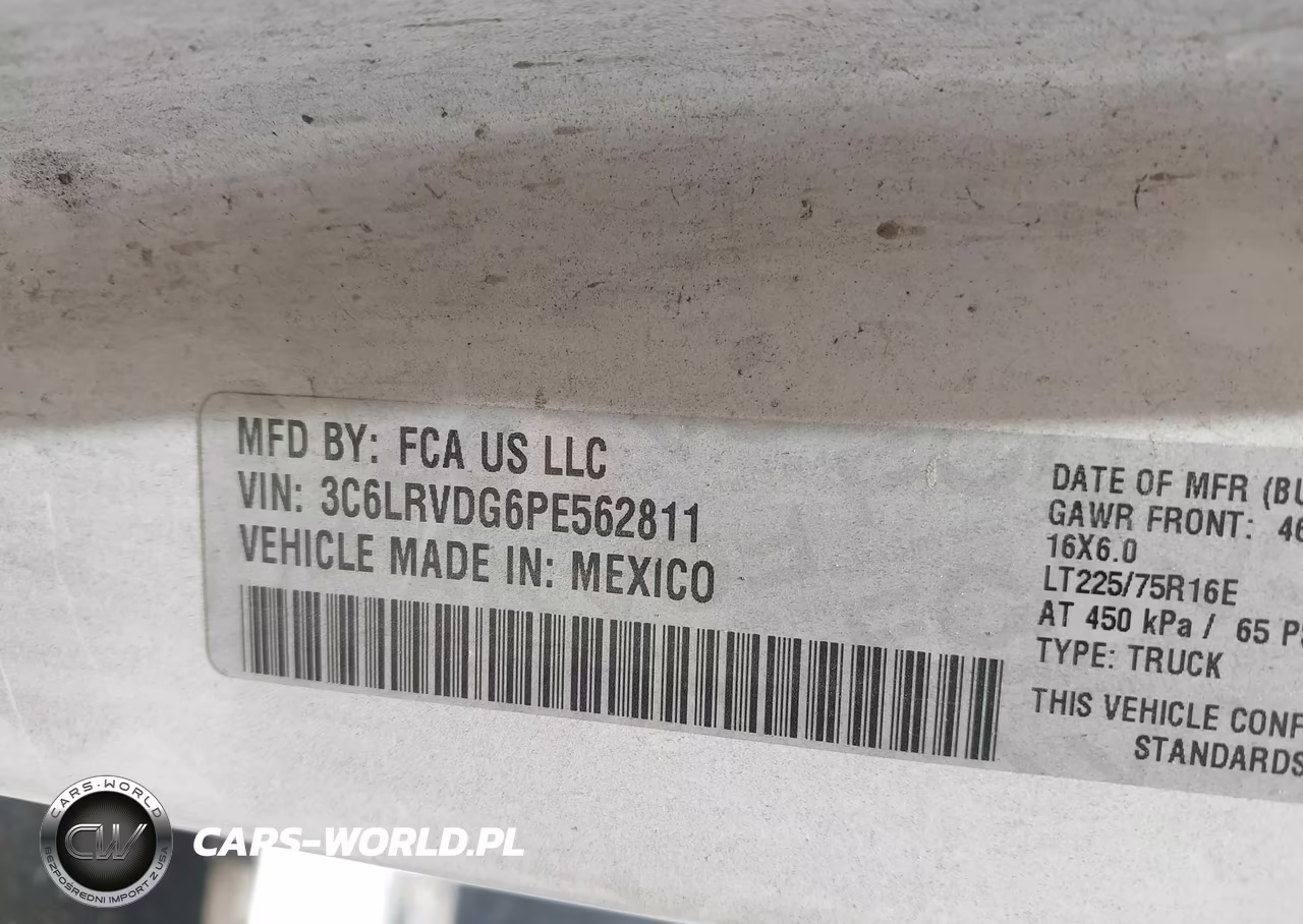 2023 Ram Promaster 2500 High Roof 159 Wb VIN:3C6LRVDG6PE562811 - 9