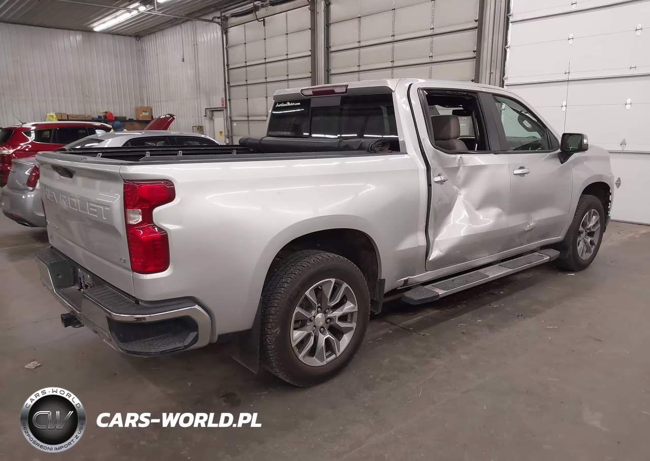 2021 Chevrolet Silverado 1500 4Wd Short Bed Lt VIN:1GCUYDET0MZ229798 - 4