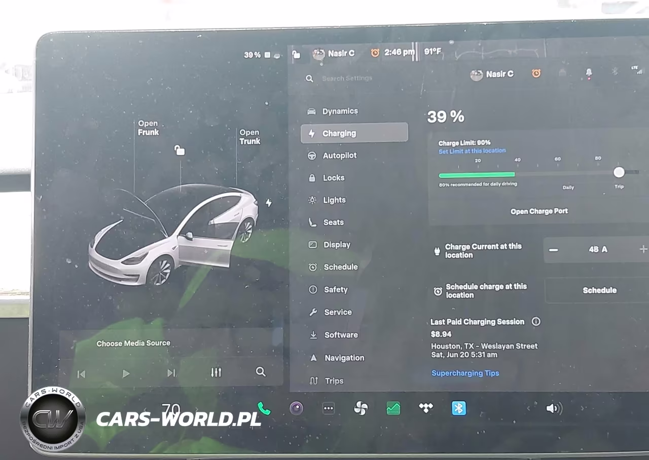 2020 Tesla Model 3 Long Range Dual Motor All-Wheel Drive VIN:5YJ3E1EB3LF667357 - 18