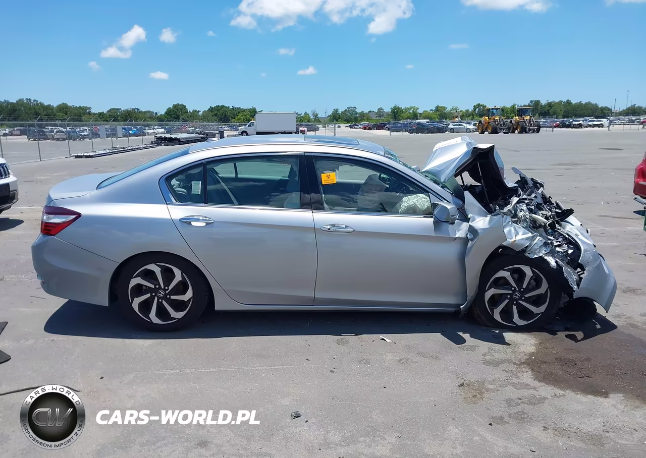 2017 Honda Accord Ex-L V6 VIN:1HGCR3F85HA016025 - 12