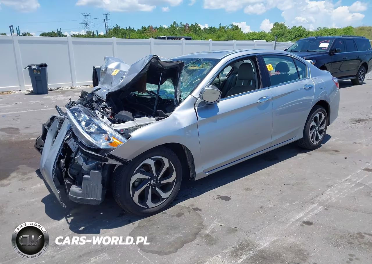 2017 Honda Accord Ex-L V6 VIN:1HGCR3F85HA016025 - 2