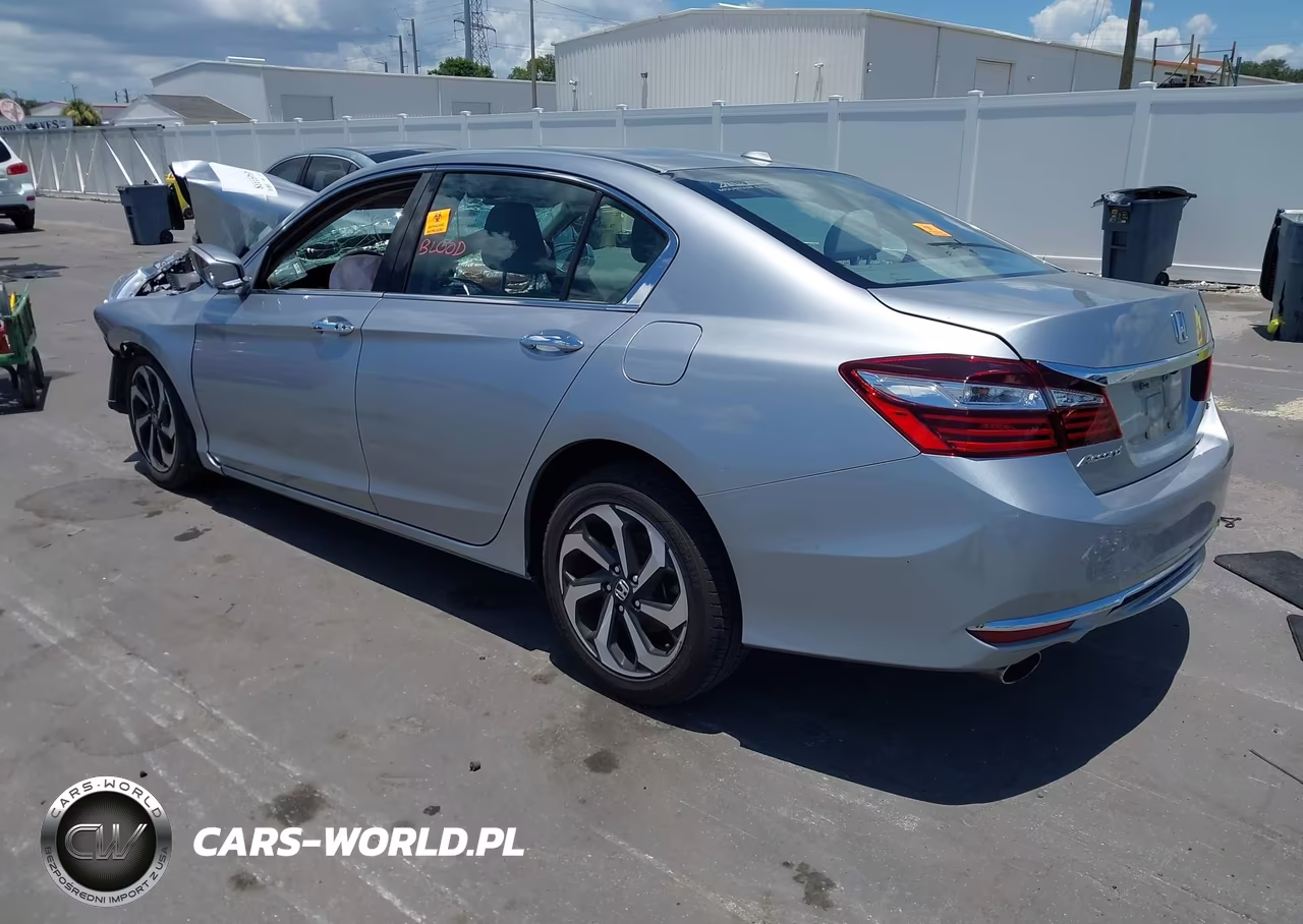 2017 Honda Accord Ex-L V6 VIN:1HGCR3F85HA016025 - 3