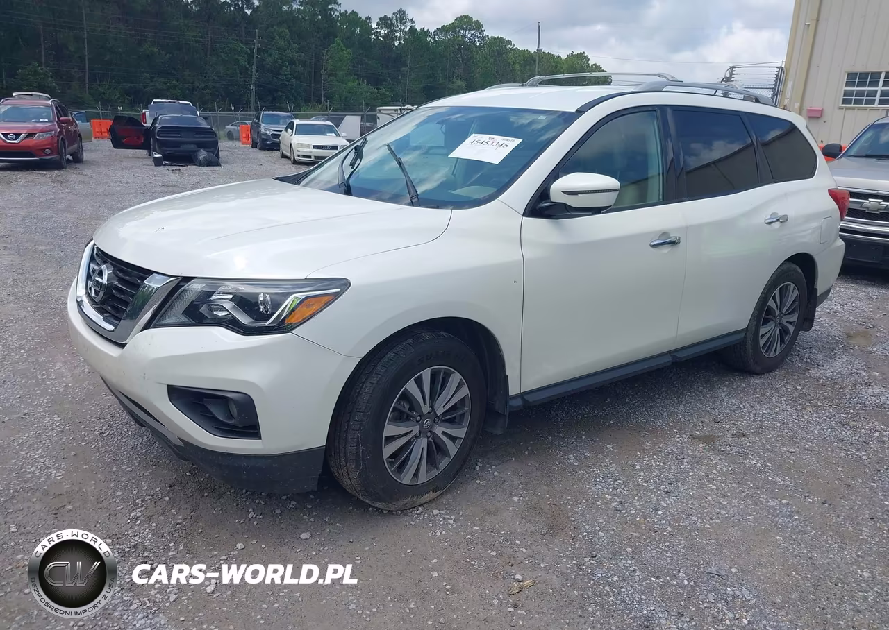 2017 Nissan Pathfinder Sl VIN:5N1DR2MN8HC624742 - 2