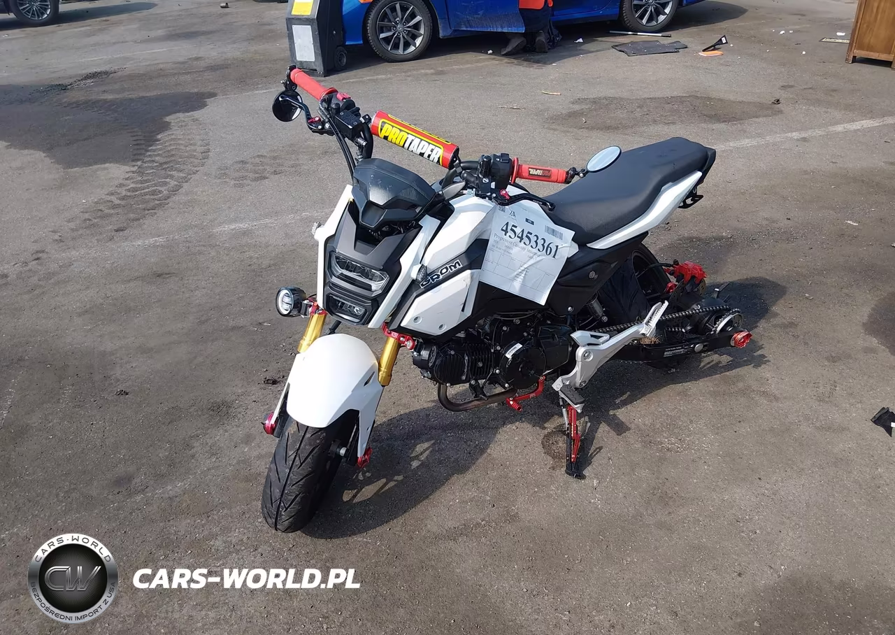 2020 Honda Grom 125 VIN:MLHJC7517L5206894 - 2