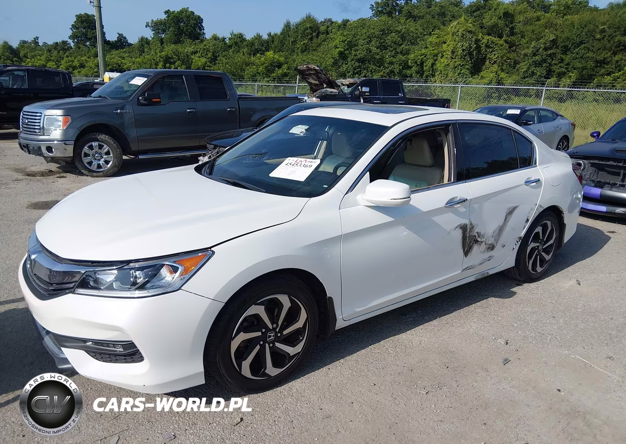 2016 Honda Accord Ex-L V-6 VIN:1HGCR3F87GA019538 - 2