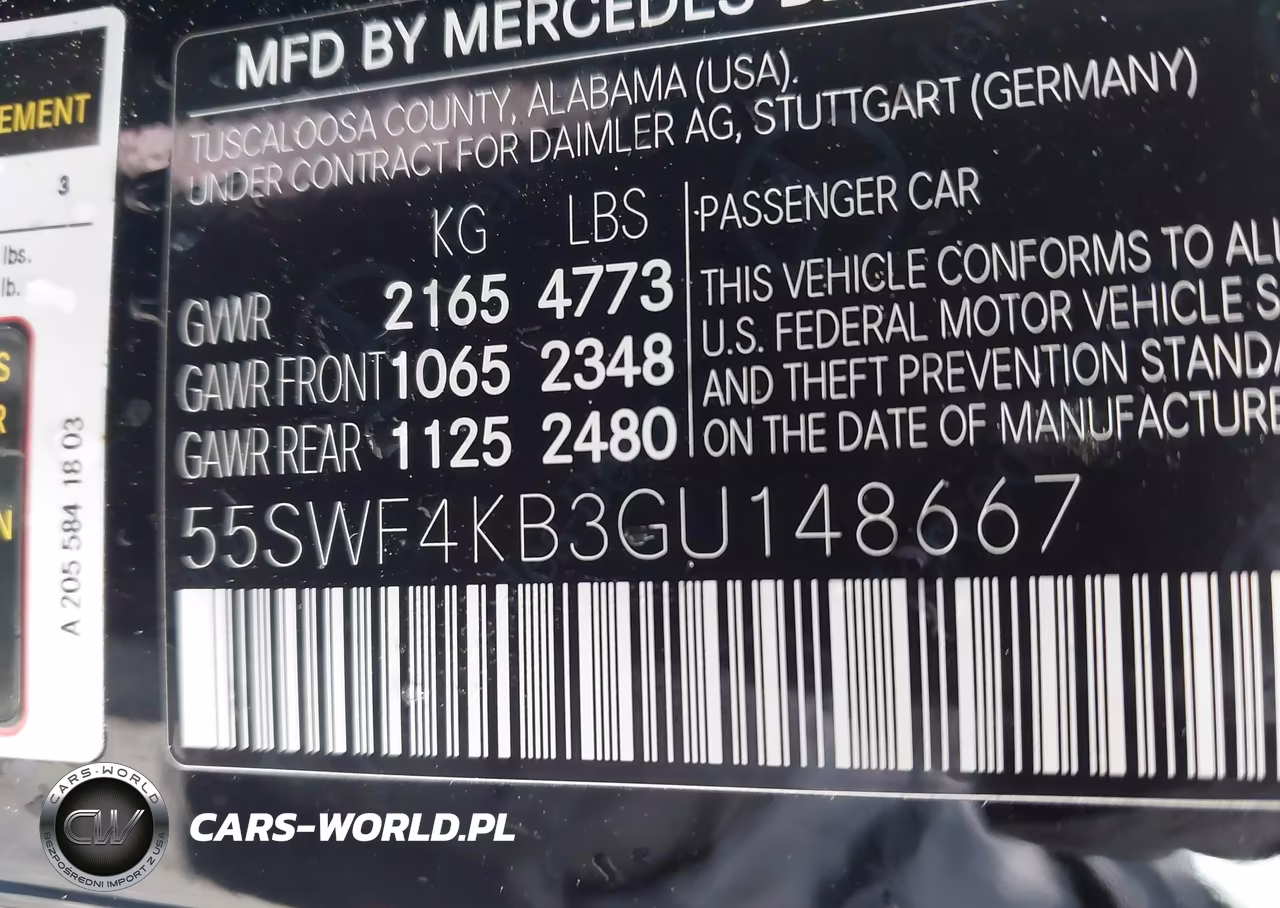 2016 Mercedes-Benz C 300 4Matic VIN:55SWF4KB3GU148667 - 9