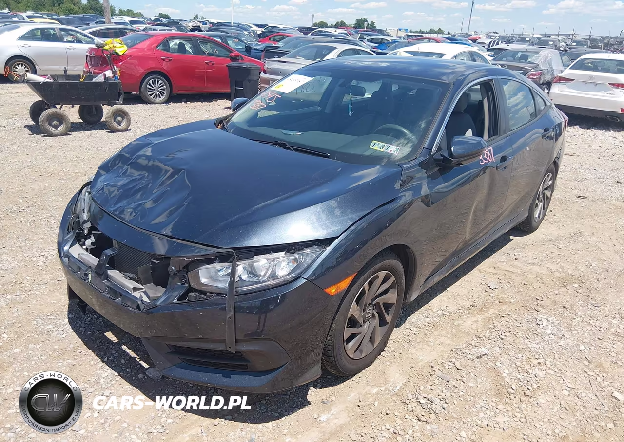 2018 Honda Civic Ex VIN:2HGFC2F75JH520095 - 2