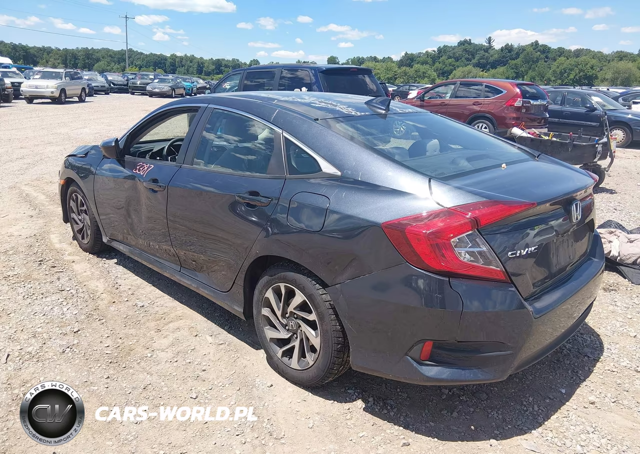 2018 Honda Civic Ex VIN:2HGFC2F75JH520095 - 3