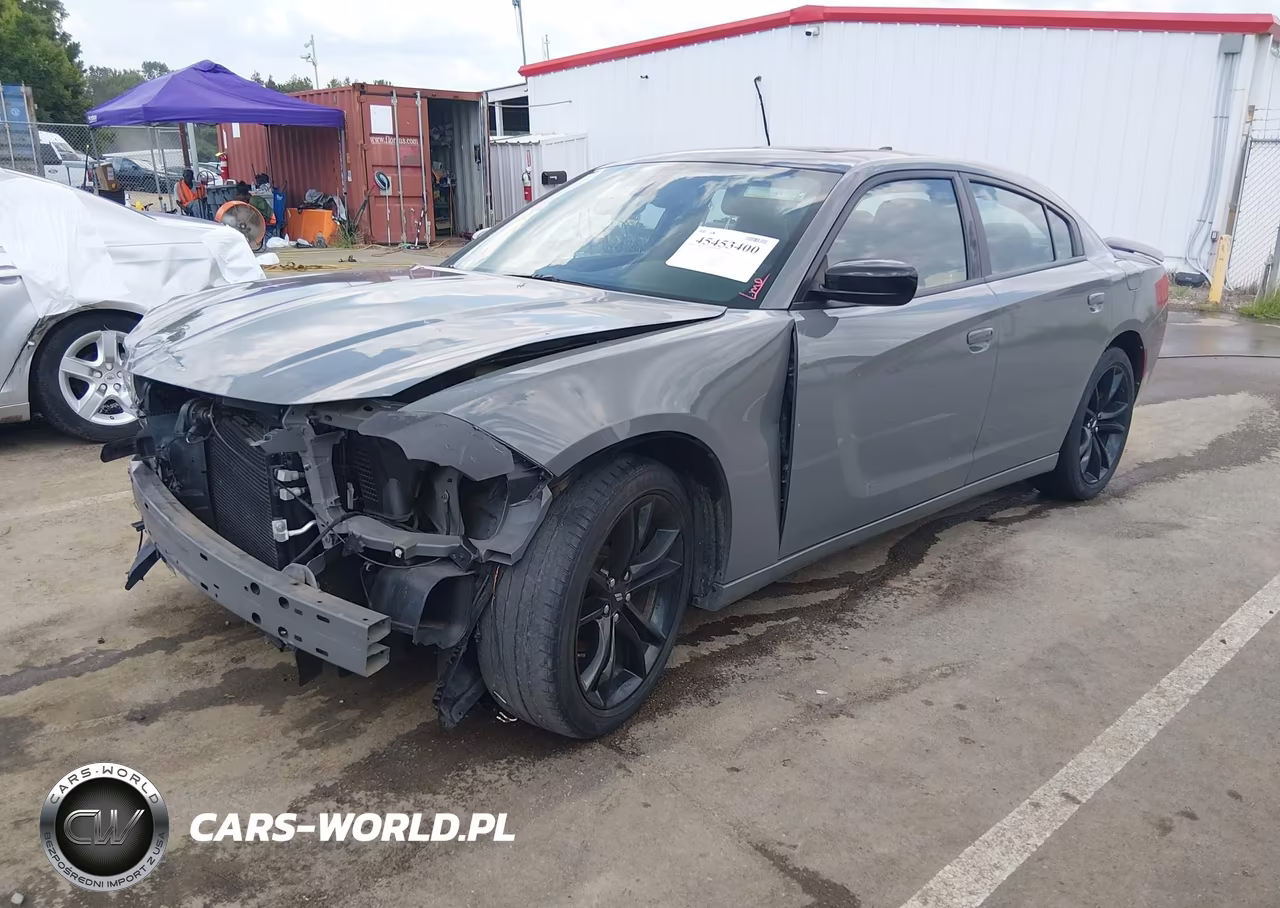 2018 Dodge Charger Sxt Plus Rwd VIN:2C3CDXHG3JH220522 - 2