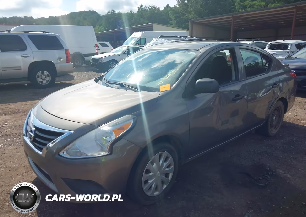 2015 Nissan Versa 1.6 S+ VIN:3N1CN7APXFL926519 - 2