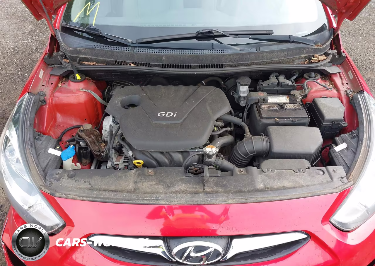 2013 Hyundai Accent Se VIN:KMHCU5AE0DU100201 - 10