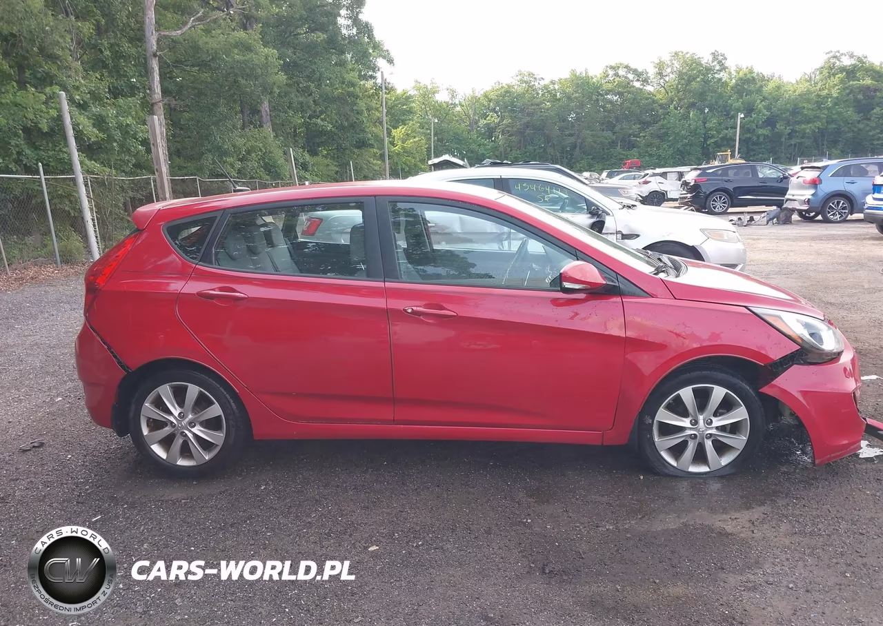 2013 Hyundai Accent Se VIN:KMHCU5AE0DU100201 - 13