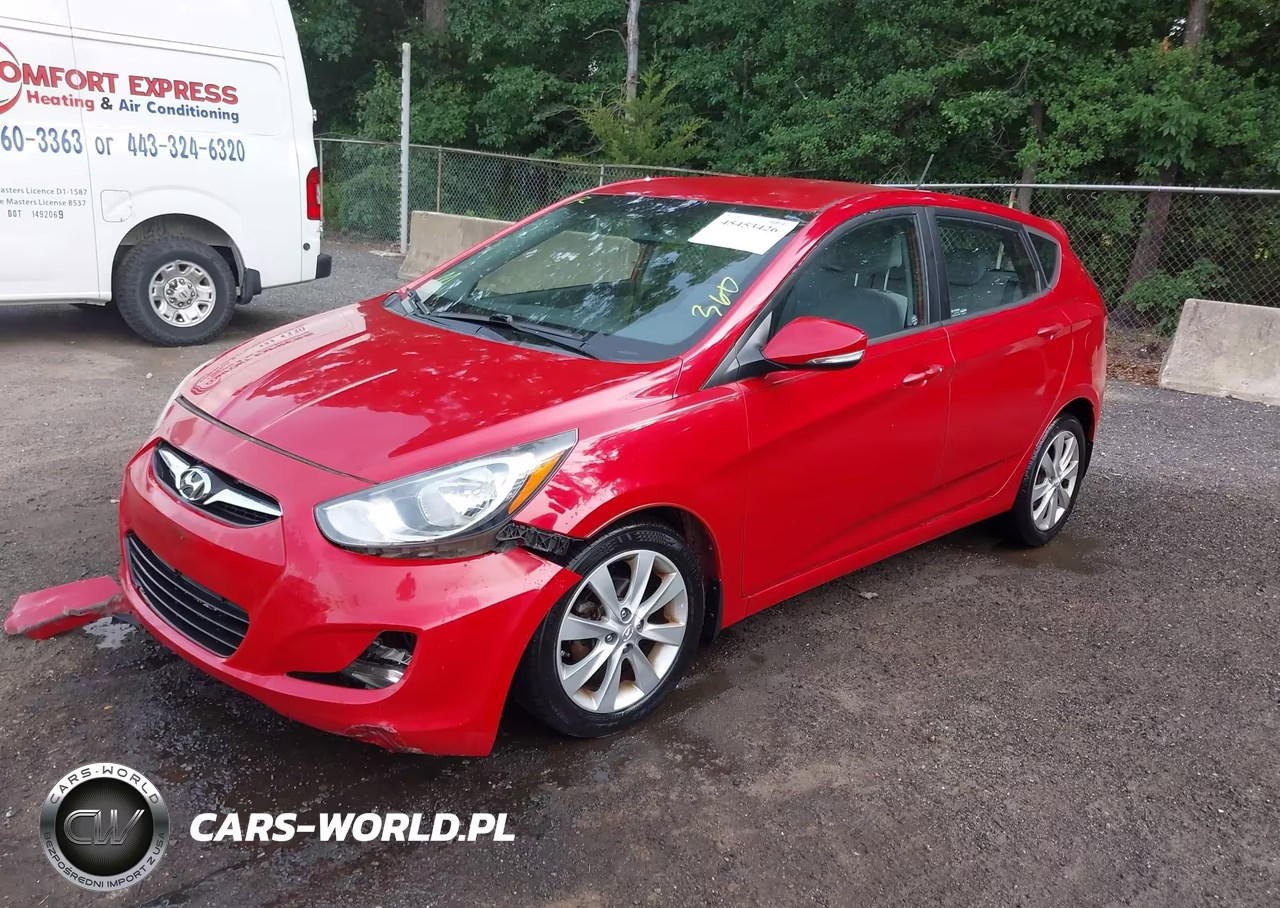 2013 Hyundai Accent Se VIN:KMHCU5AE0DU100201 - 2
