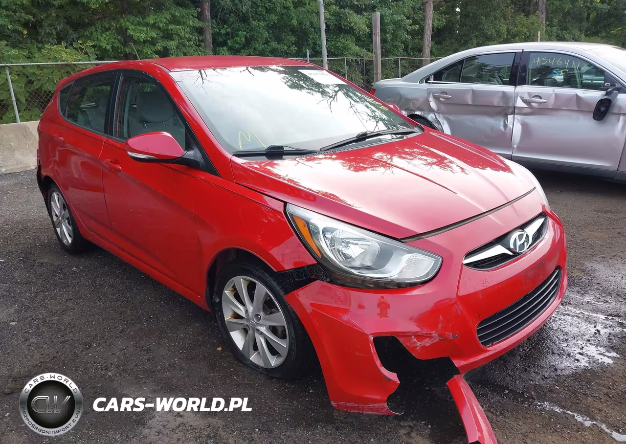 2013 Hyundai Accent Se VIN:KMHCU5AE0DU100201 - 6