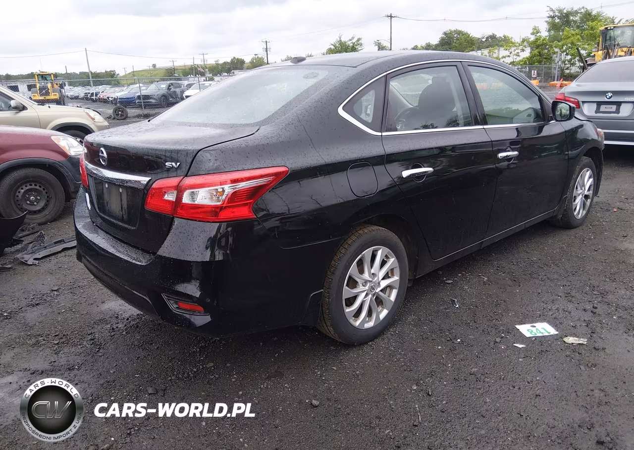2019 Nissan Sentra Sv VIN:3N1AB7AP6KY275919 - 4