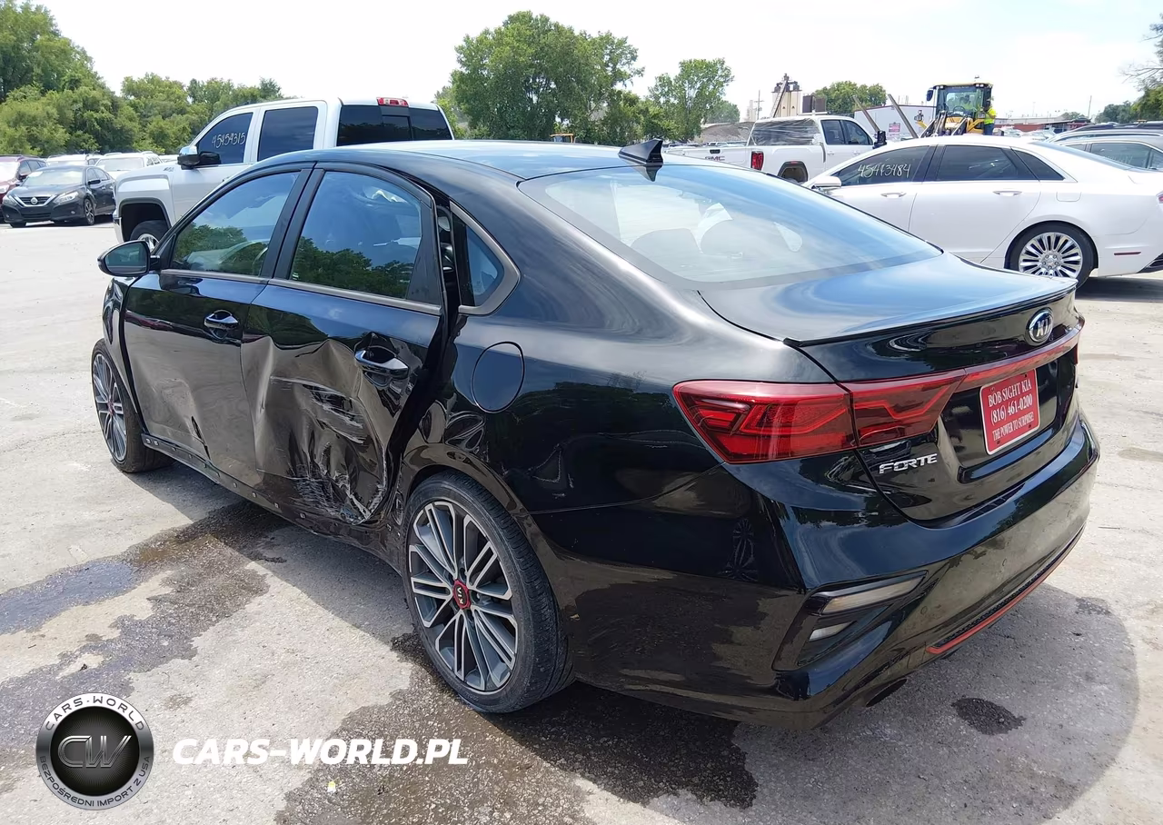 2021 Kia Forte Gt VIN:3KPF44AC0ME395194 - 3