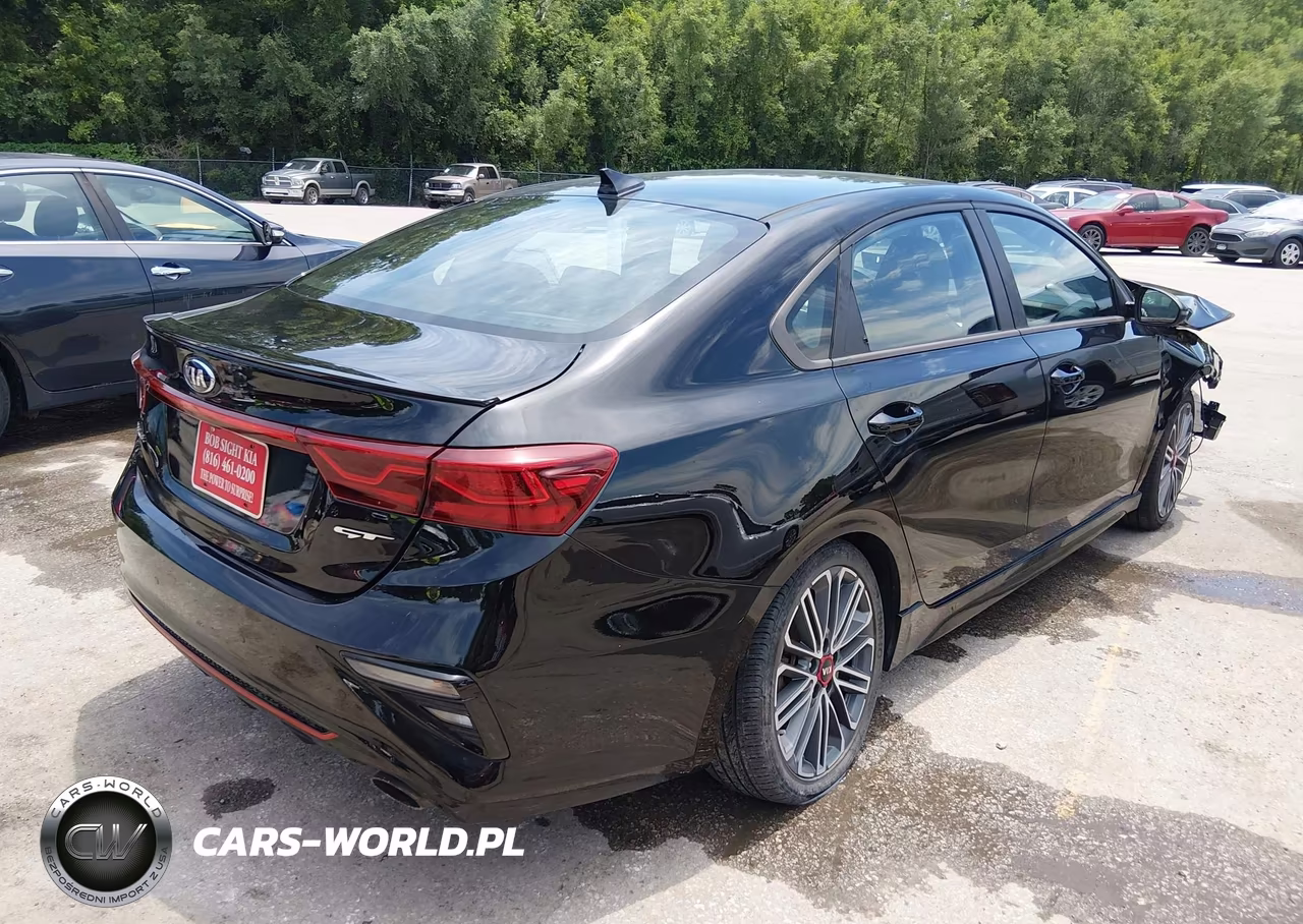 2021 Kia Forte Gt VIN:3KPF44AC0ME395194 - 4