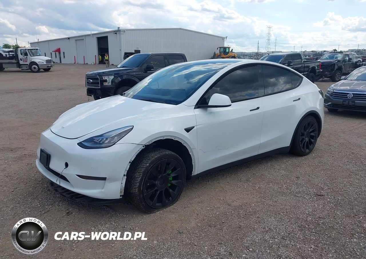 2021 Tesla Model Y Long Range Dual Motor All-Wheel Drive VIN:5YJYGDEE5MF306144 - 2