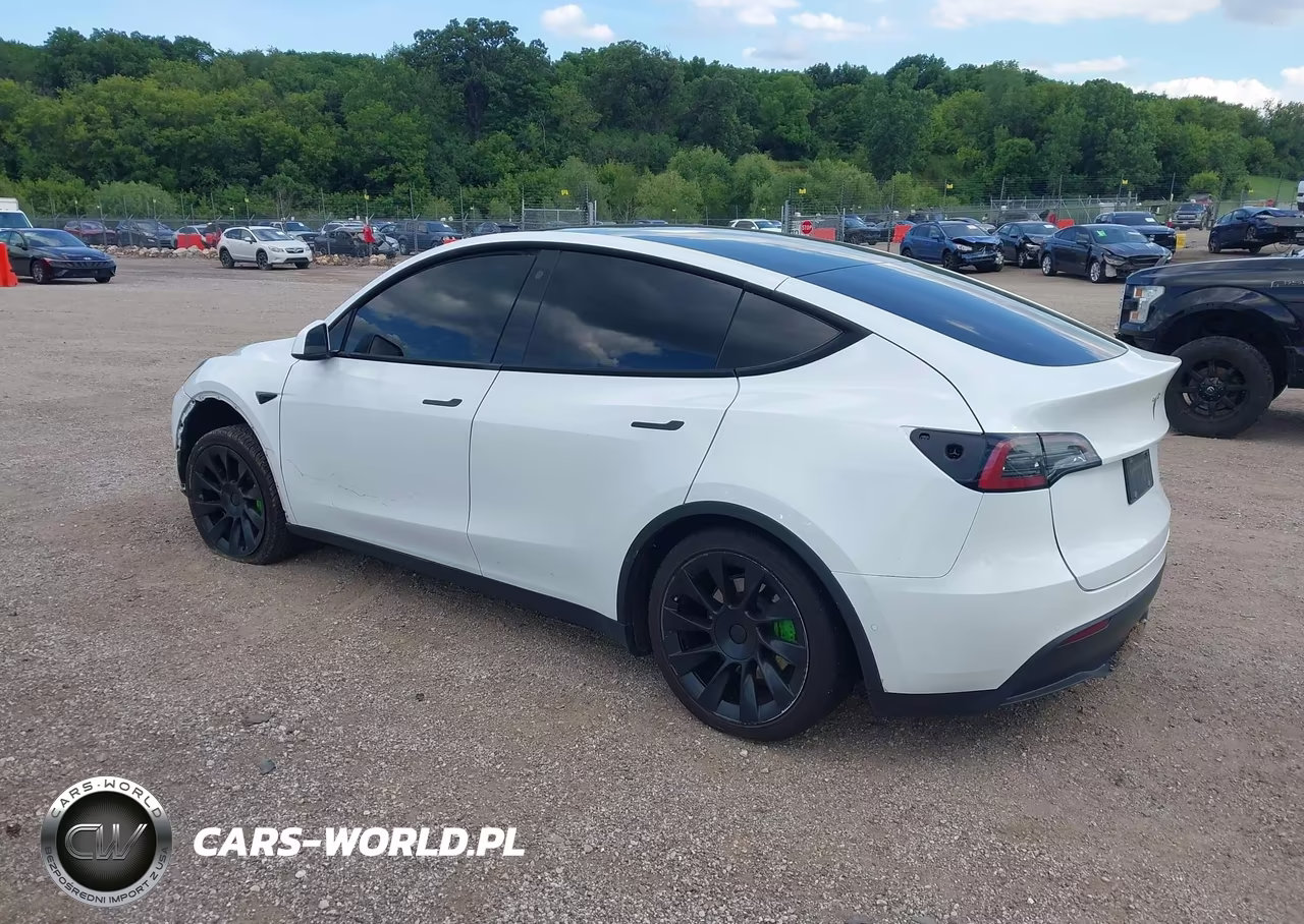 2021 Tesla Model Y Long Range Dual Motor All-Wheel Drive VIN:5YJYGDEE5MF306144 - 3