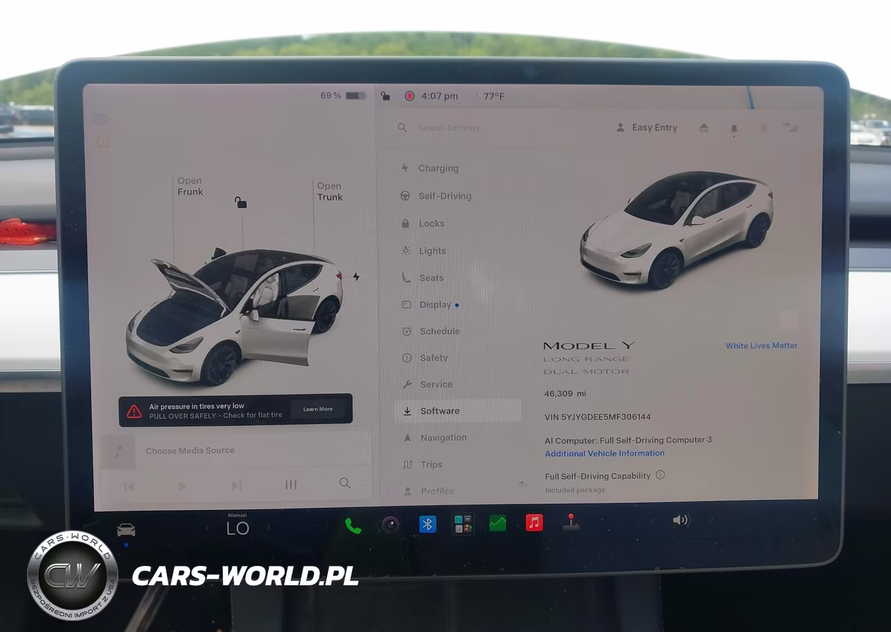 2021 Tesla Model Y Long Range Dual Motor All-Wheel Drive VIN:5YJYGDEE5MF306144 - 7