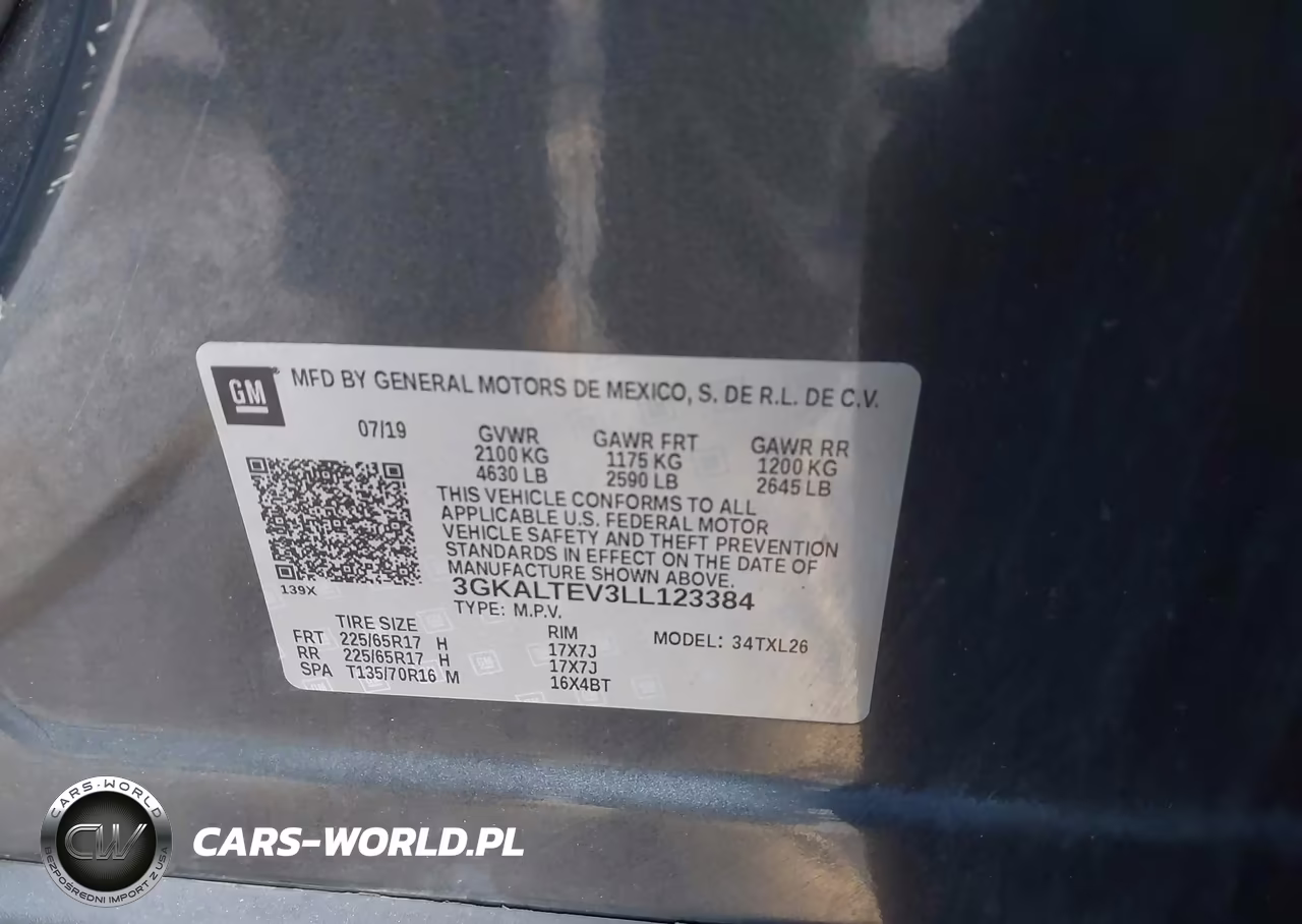 2020 GMC Terrain Awd Sle VIN:3GKALTEV3LL123384 - 9
