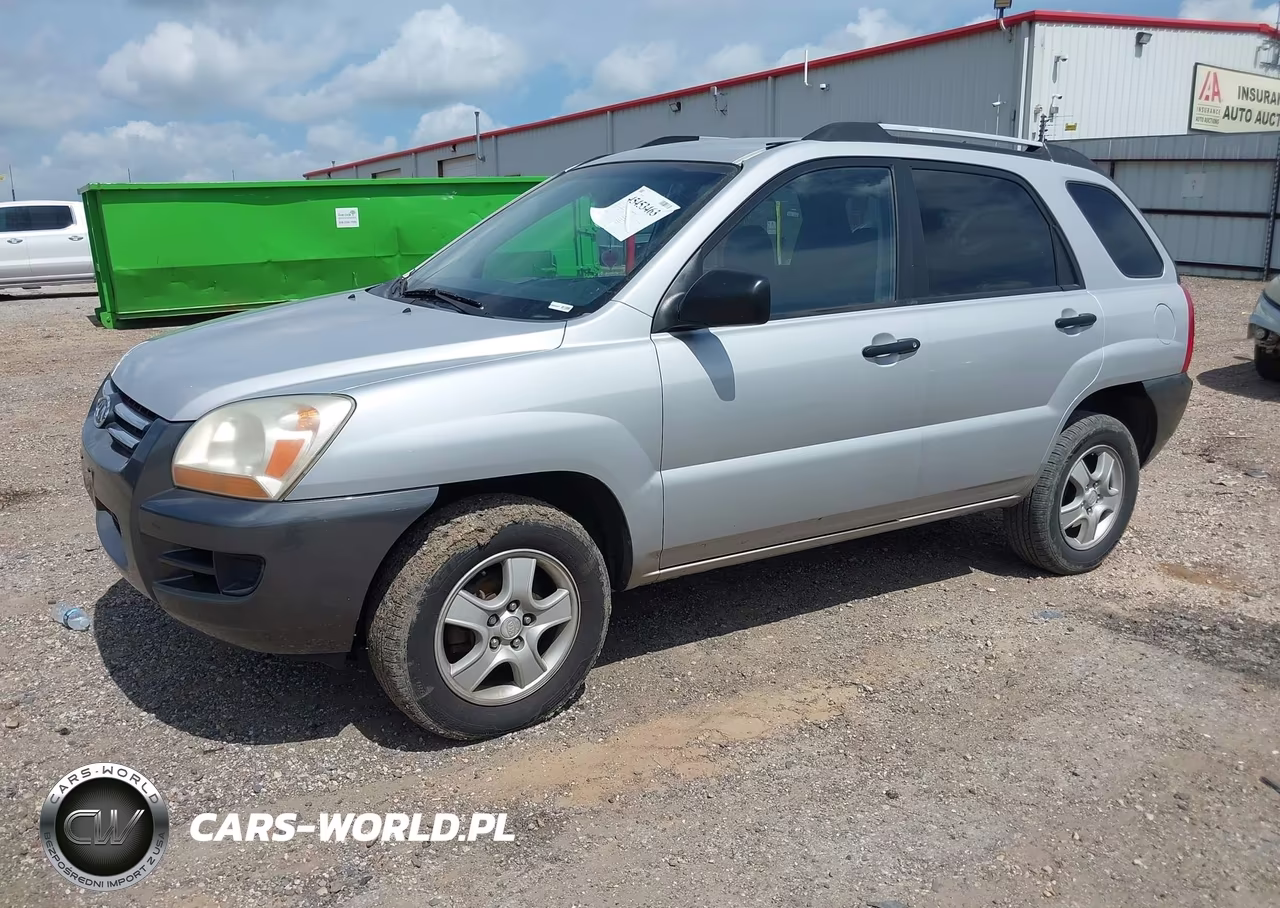 2008 Kia Sportage Lx VIN:KNDJF724X87476822 - 2
