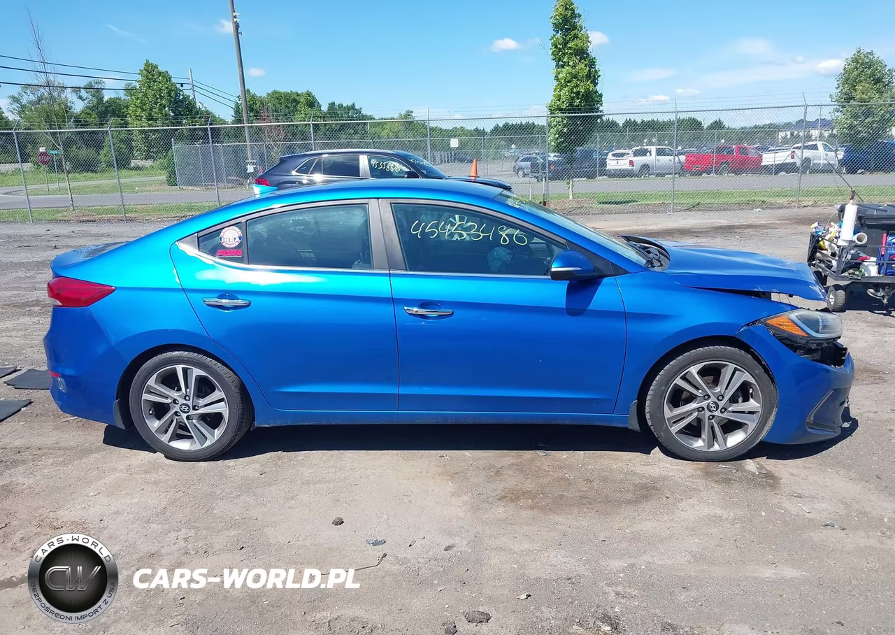 2017 Hyundai Elantra Limited VIN:KMHD84LF8HU226630 - 12