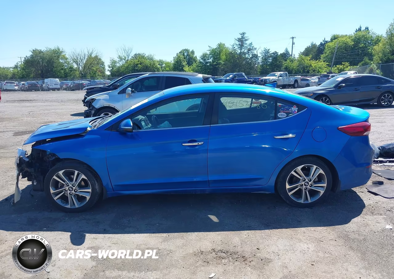 2017 Hyundai Elantra Limited VIN:KMHD84LF8HU226630 - 13