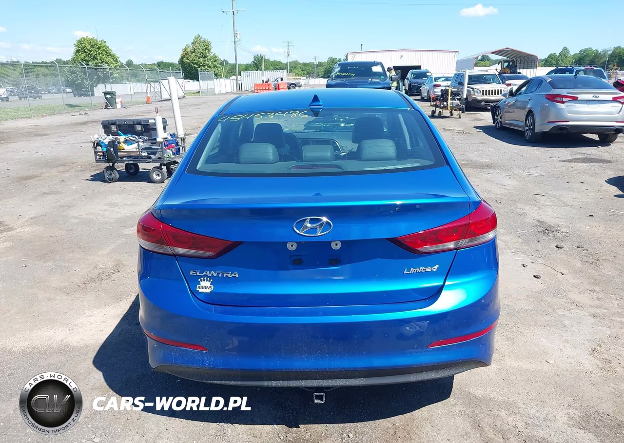 2017 Hyundai Elantra Limited VIN:KMHD84LF8HU226630 - 15