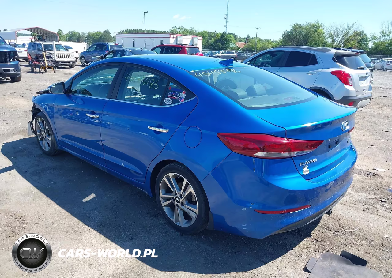 2017 Hyundai Elantra Limited VIN:KMHD84LF8HU226630 - 3