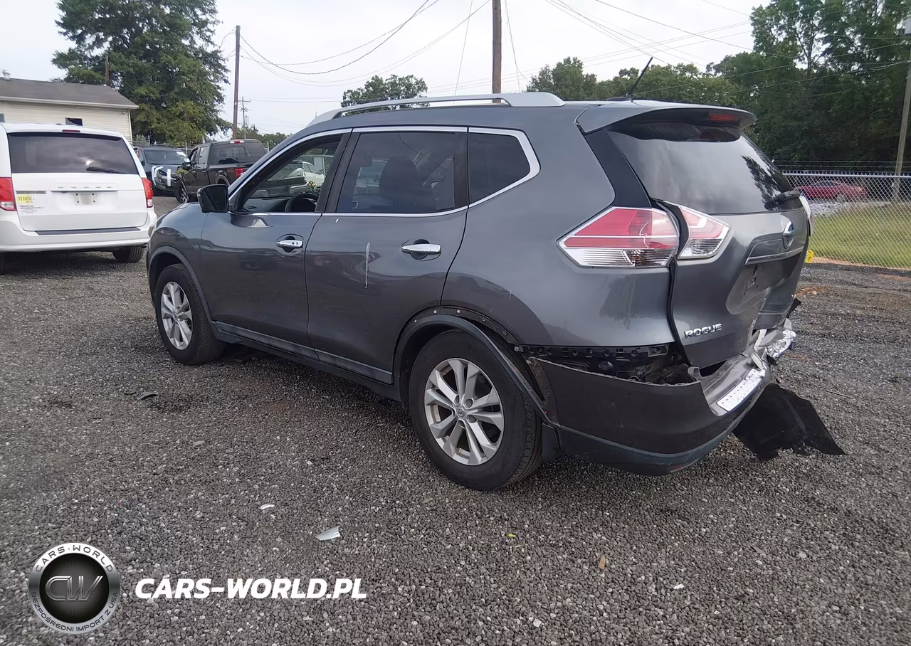 2016 Nissan Rogue S-Sl-Sv VIN:5N1AT2MN4GC833124 - 3