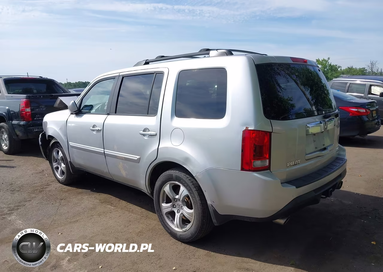 2013 Honda Pilot Ex-L VIN:5FNYF3H50DB002955 - 3