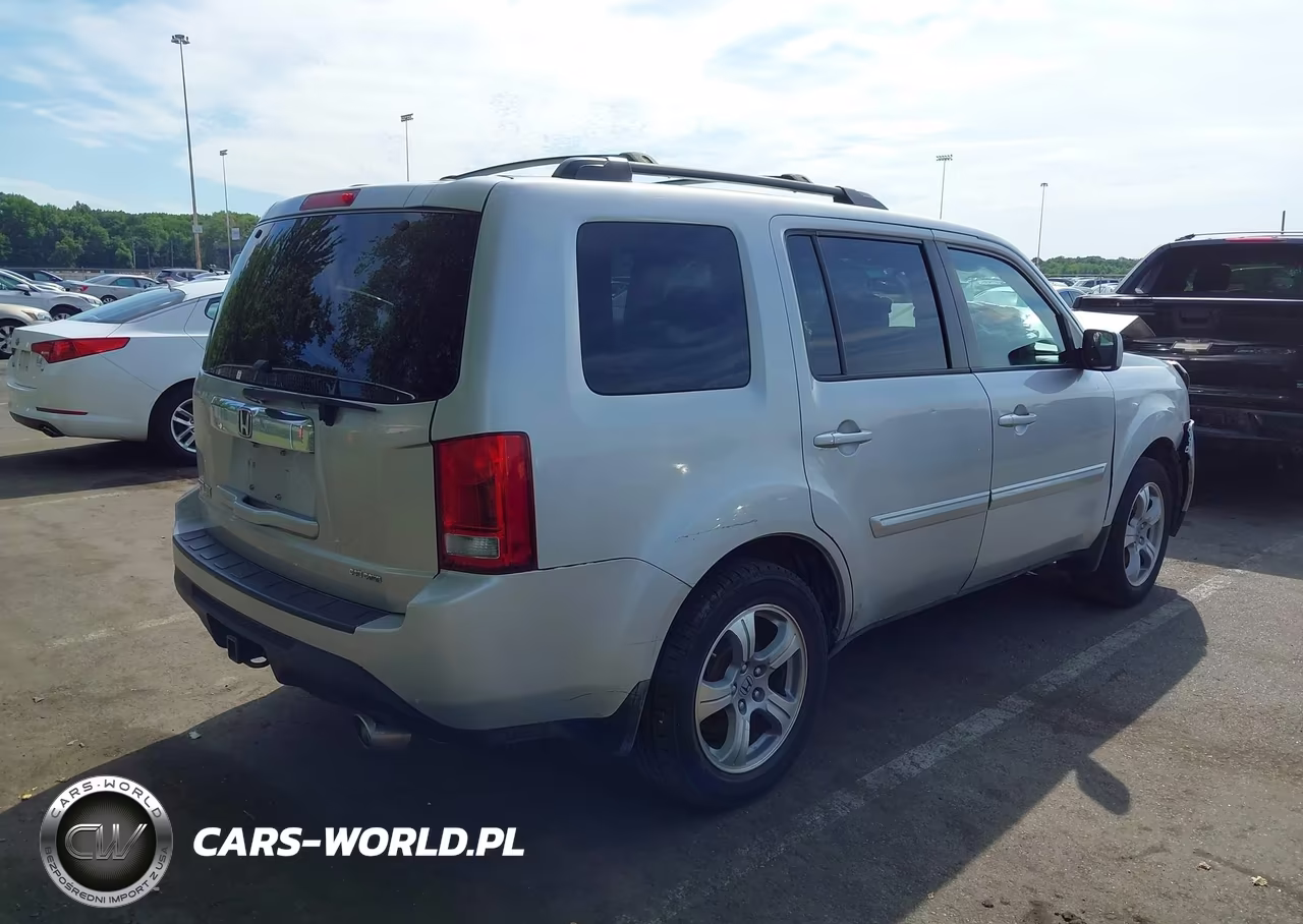 2013 Honda Pilot Ex-L VIN:5FNYF3H50DB002955 - 4