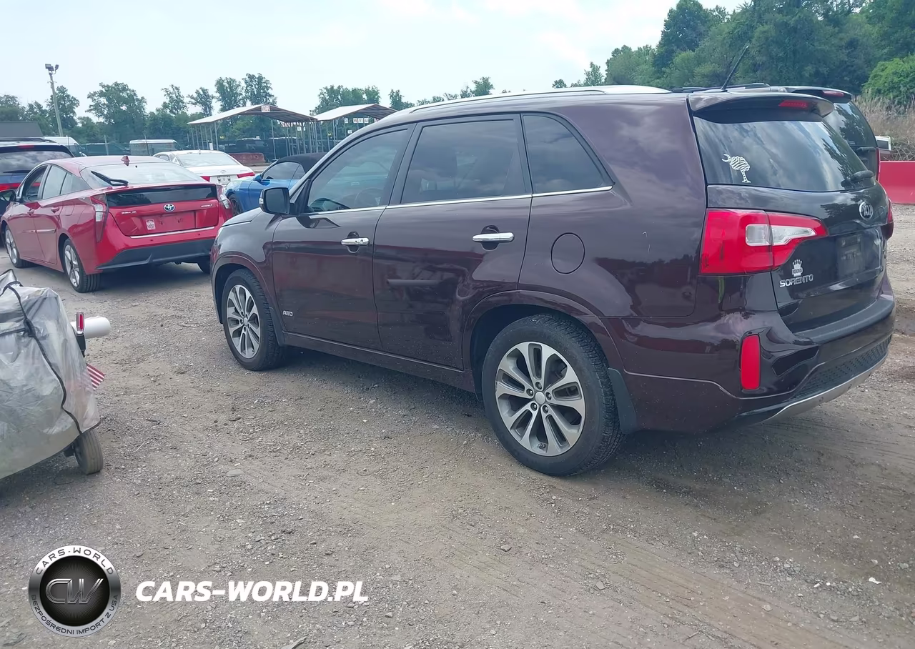 2014 Kia Sorento Sx V6 VIN:5XYKWDA7XEG538605 - 3