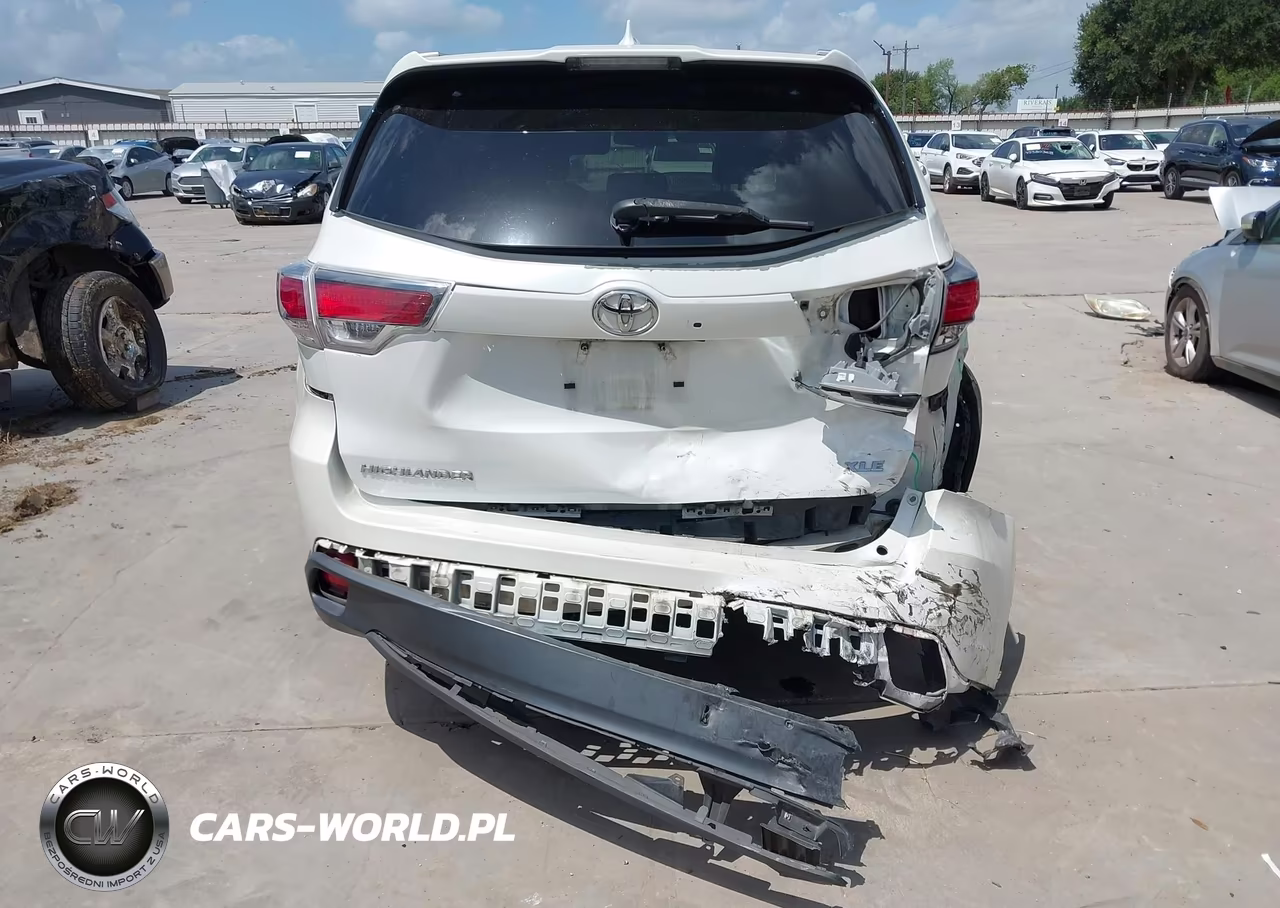 2016 Toyota Highlander Xle V6 VIN:5TDKKRFH6GS127511 - 17