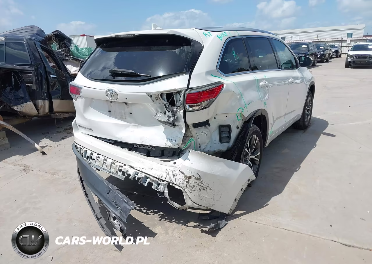 2016 Toyota Highlander Xle V6 VIN:5TDKKRFH6GS127511 - 6