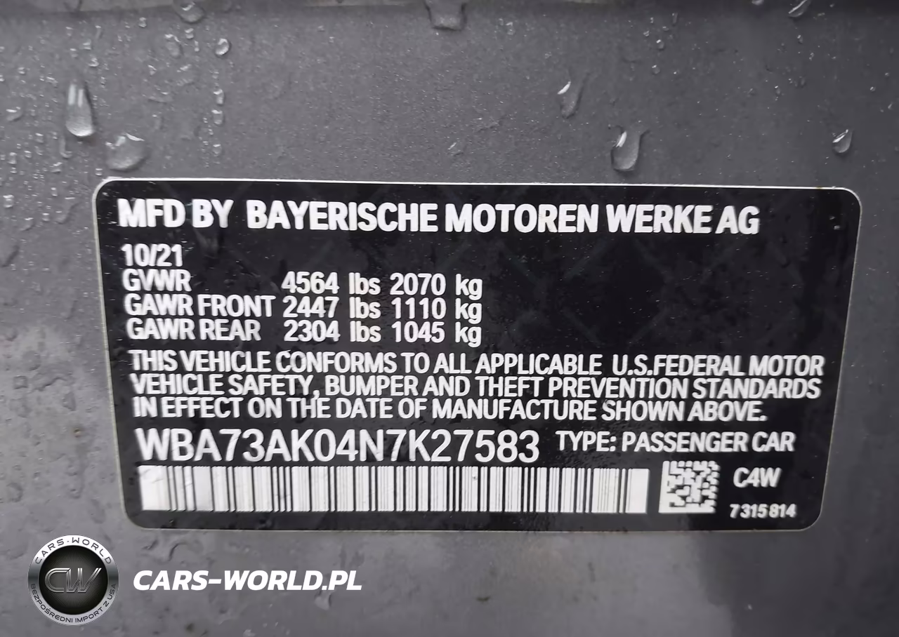 2022 BMW 228 Gran Coupe I xDrive VIN:WBA73AK04N7K27583 - 9