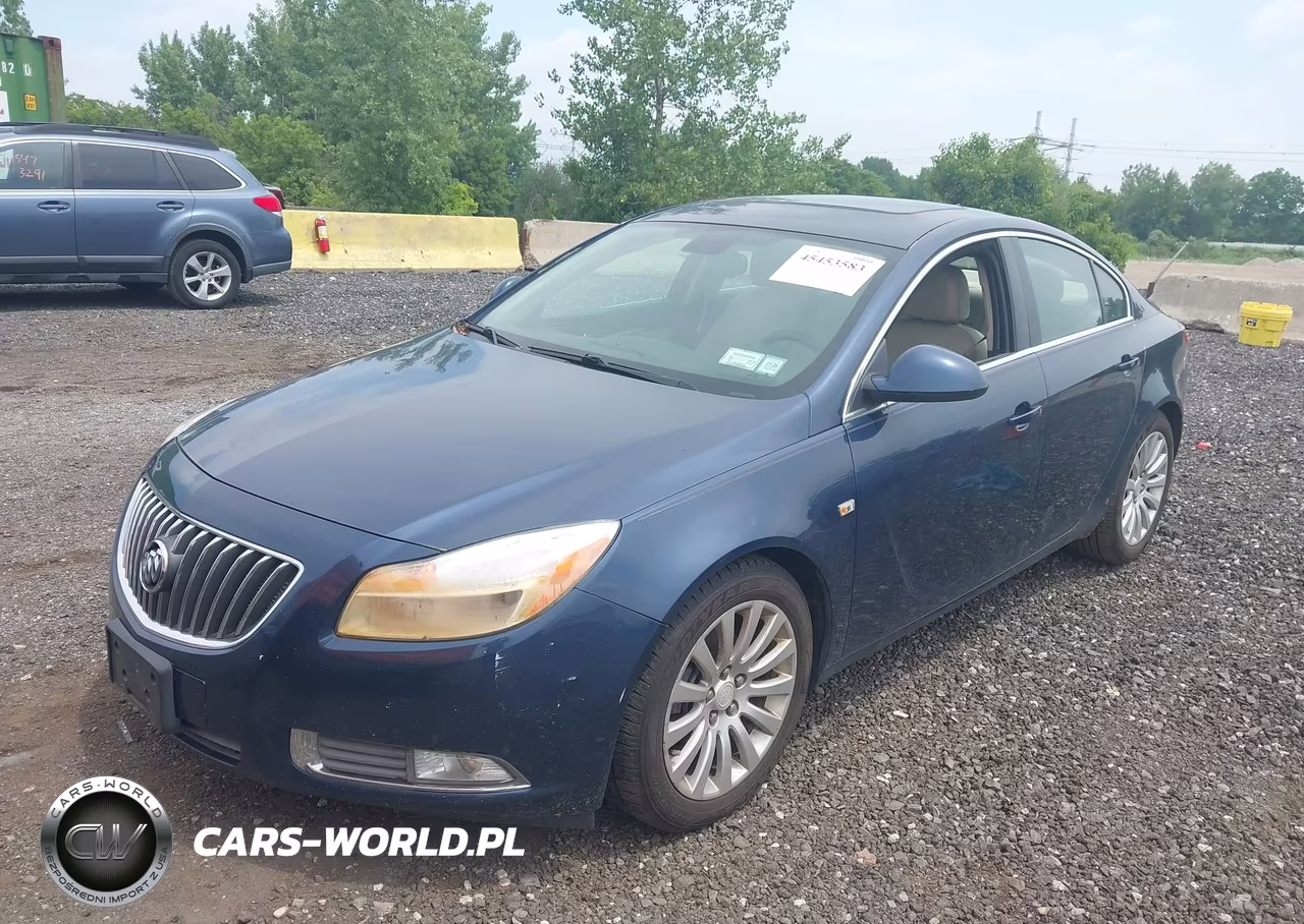 2011 Buick Regal Cxl Russelsheim VIN:W04GR5EC4B1081516 - 2