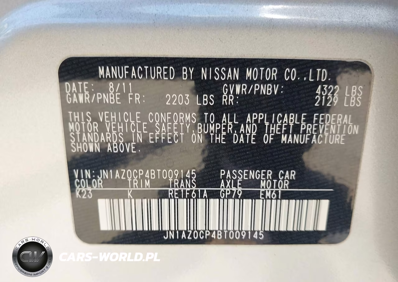 2011 Nissan Leaf Sl VIN:JN1AZ0CP4BT009145 - 9