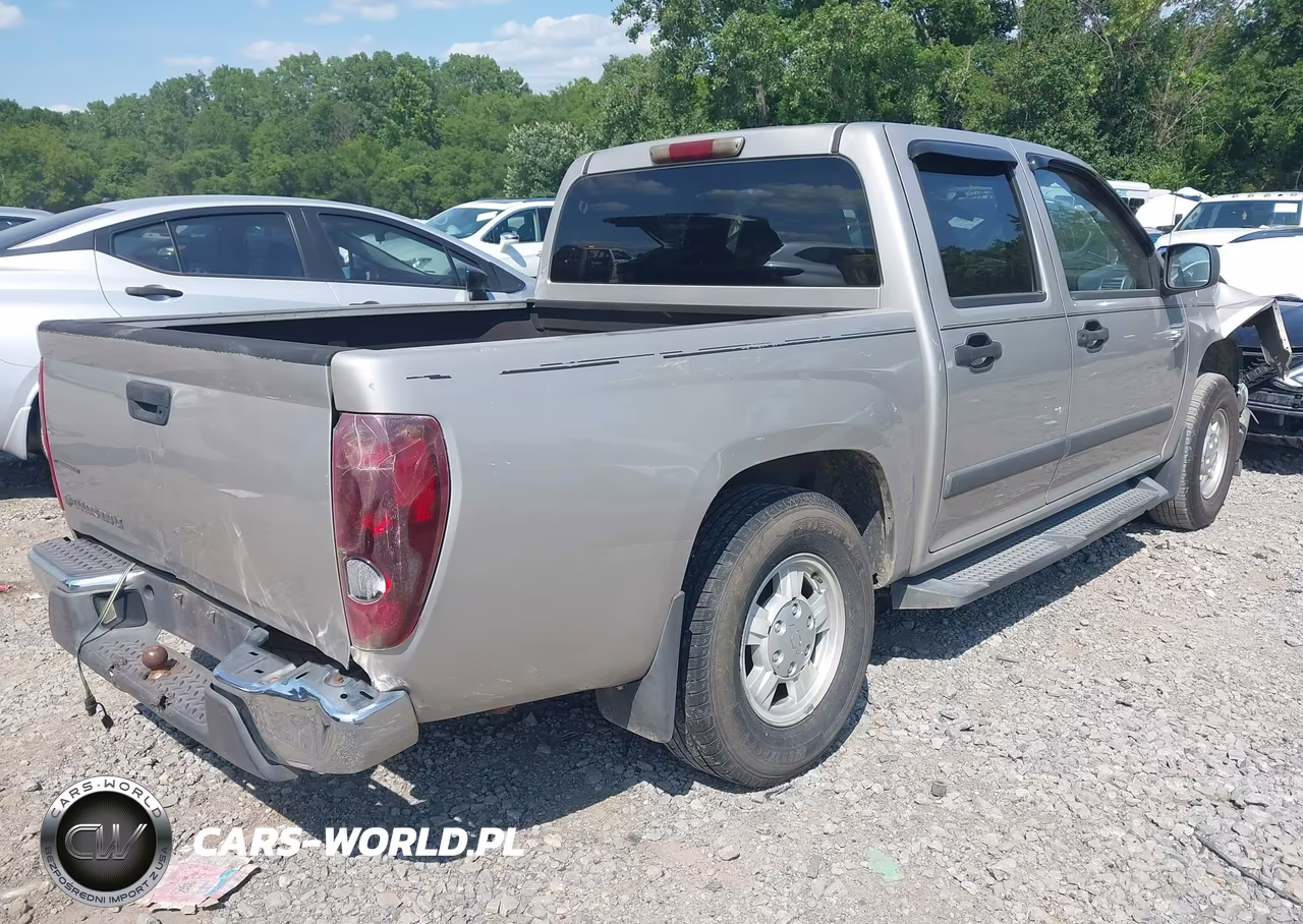 2007 Chevrolet Colorado Lt VIN:1GCCS139X78139989 - 4