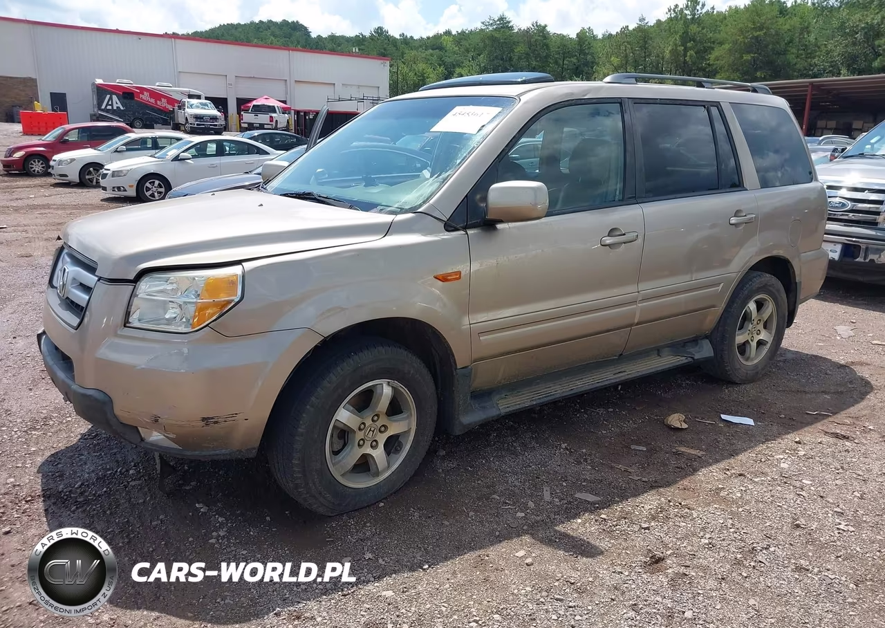 2006 Honda Pilot Ex-L VIN:5FNYF28546B026401 - 2