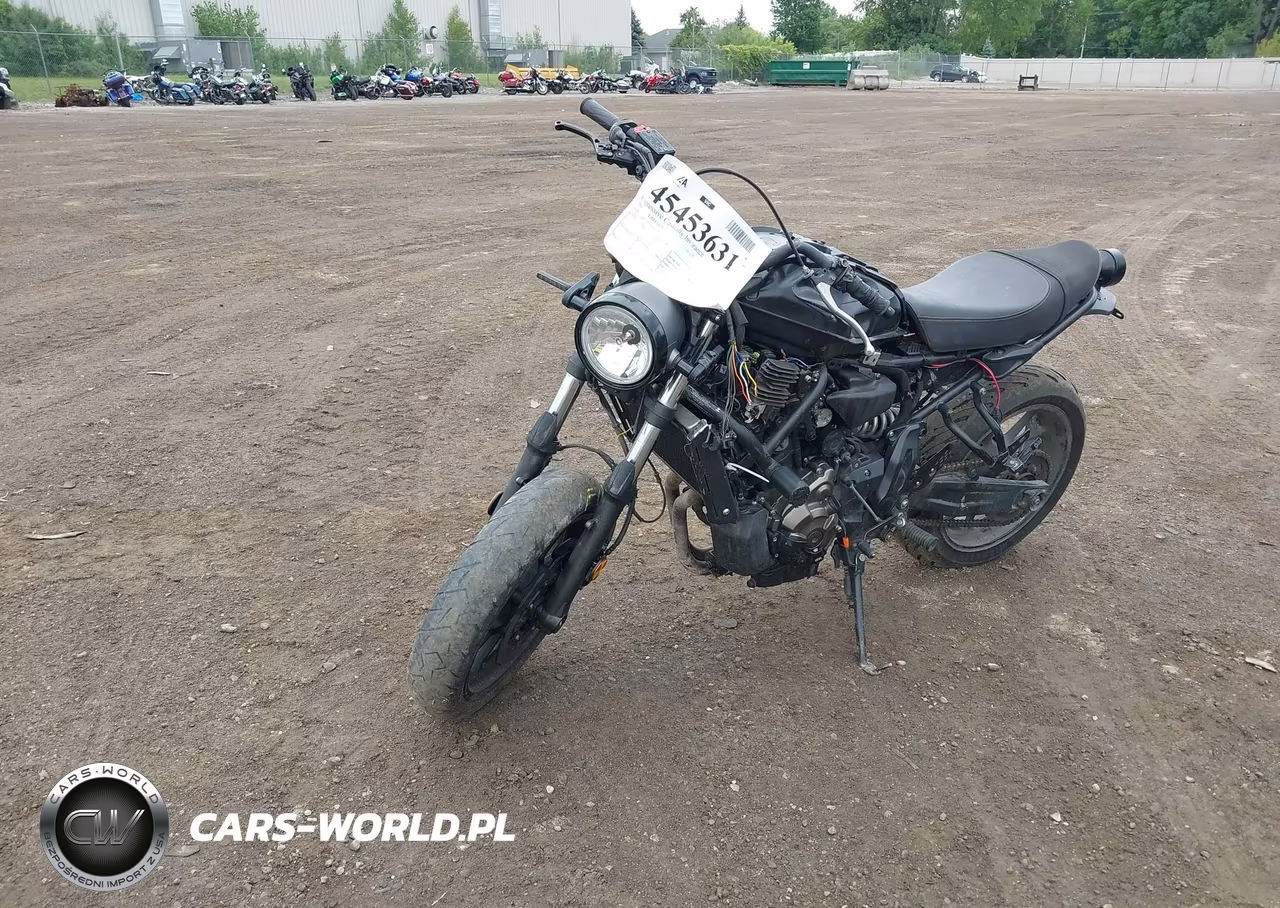 2018 Yamaha Xsr700 C VIN:JYARM21Y2JA000360 - 2