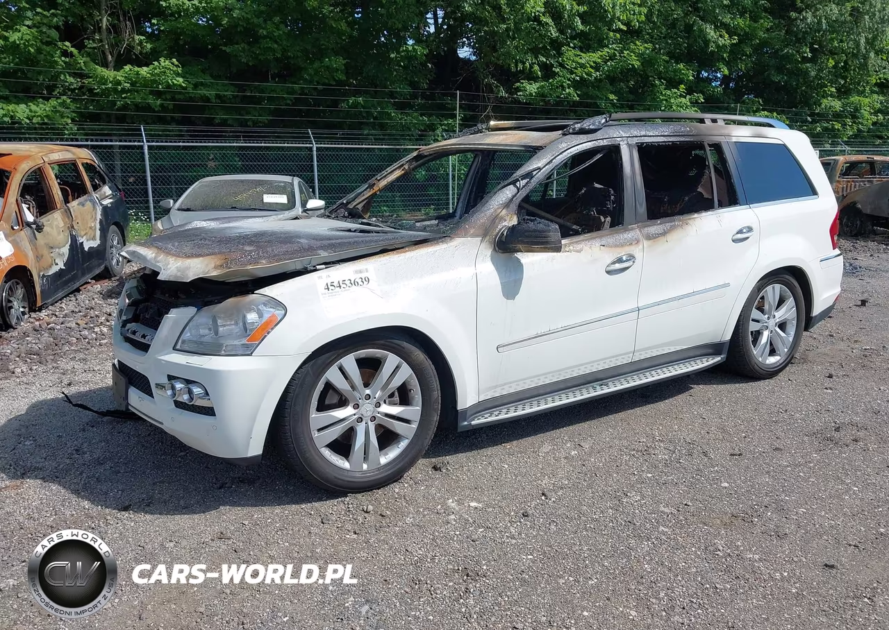 2011 Mercedes-Benz Gl 450 4Matic VIN:4JGBF7BE8BA647666 - 2