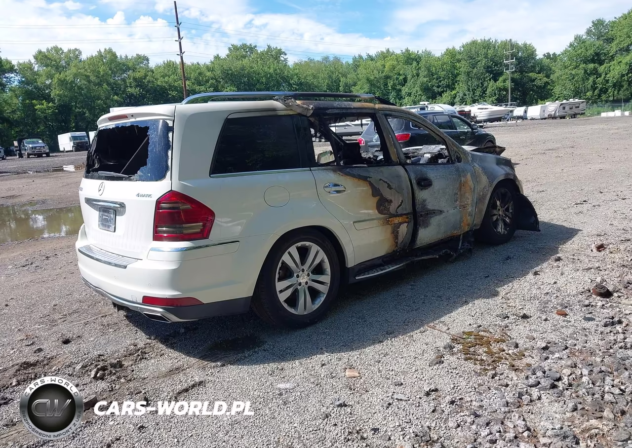 2011 Mercedes-Benz Gl 450 4Matic VIN:4JGBF7BE8BA647666 - 4