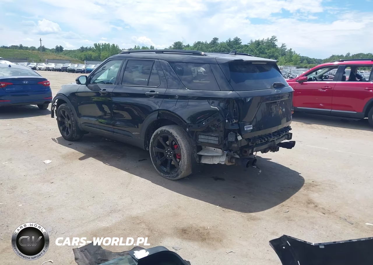 2020 Ford Explorer St VIN:1FM5K8GC9LGA46030 - 3