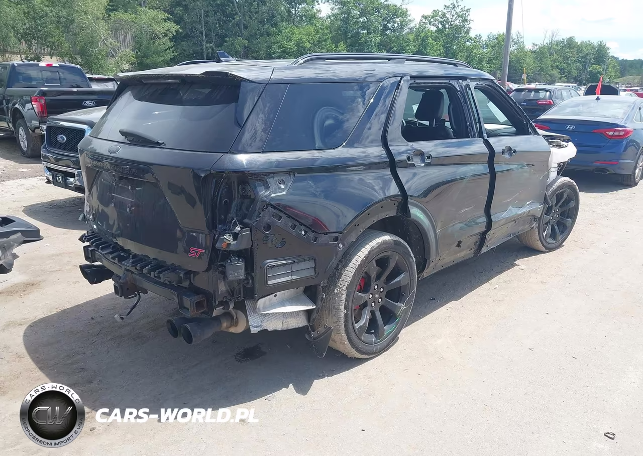2020 Ford Explorer St VIN:1FM5K8GC9LGA46030 - 4