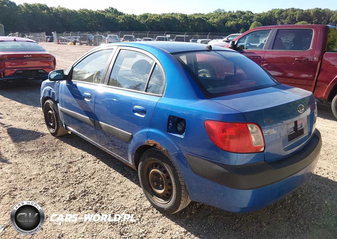 2007 Kia Rio Lx VIN:KNADE123876279346 - 3